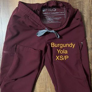 FIGS - Burgandy - Yola - XS/P